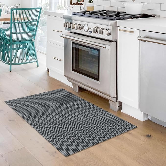KOZYFLY Washable Area Rug 2x3 Ft Small Entryway Rug Indoor Door Mat Throw Rugs - Image 2