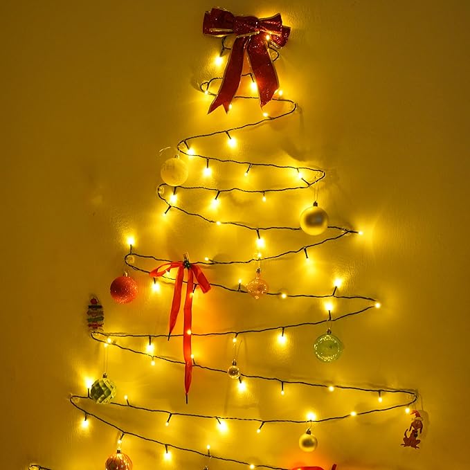 YEGUO 500 LED 165ft Christmas Lights Outdoor Waterproof, Warm White String - Image 7