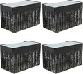 4P Wavy Metallic Tinsel Foil Fringe Table Skirts by Unknown