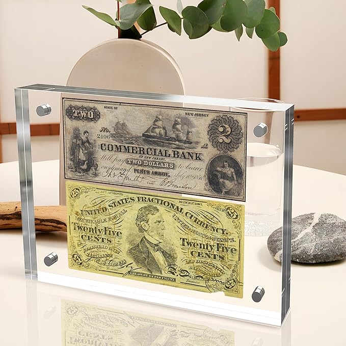 8x10 Inches Acrylic Picture Frames 3 Pack, Double Sided Magnetic Photo Frames - Image 5