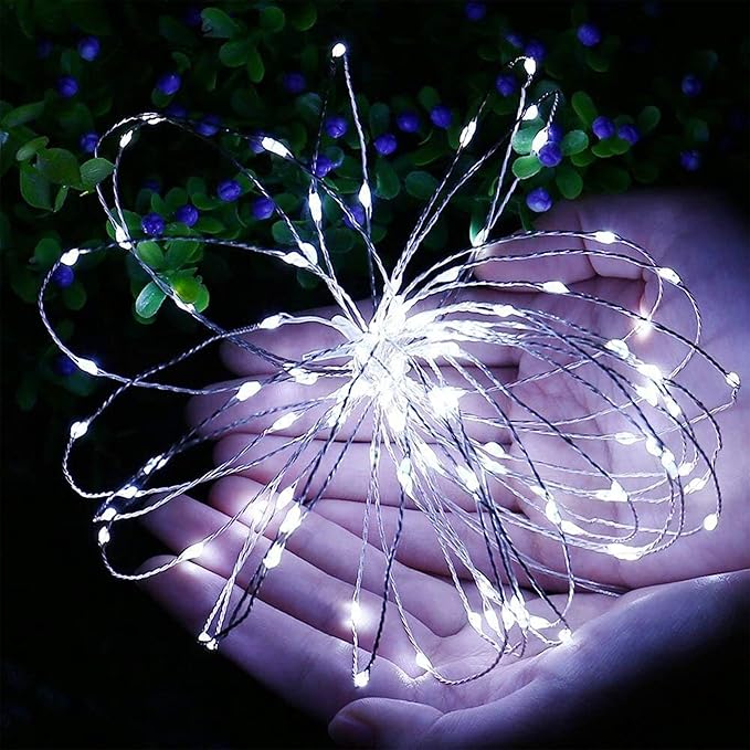 WATERGLIDE 12 Pack Fairy Lights Battery Operated, 7 ft 20 LED Mini String Lights - Image 7
