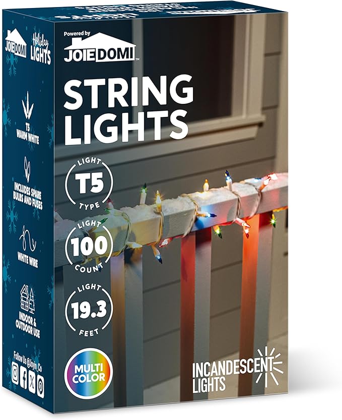 Joiedomi Christmas String Lights Indoor, Lighting Decor - Image 9