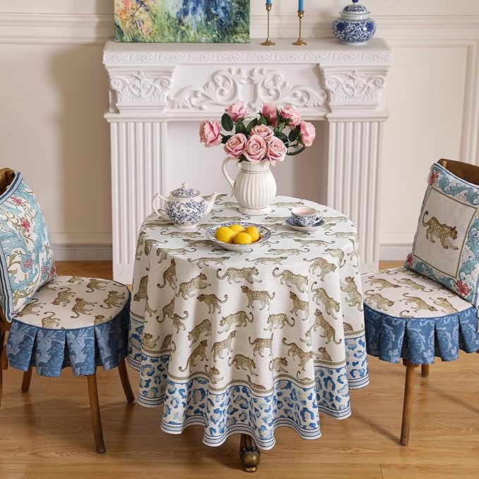 patdrea Designer Linen Table Cloth - Image 9