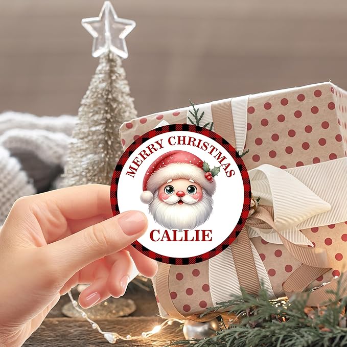 Personalized Christmas Stickers - Image 3