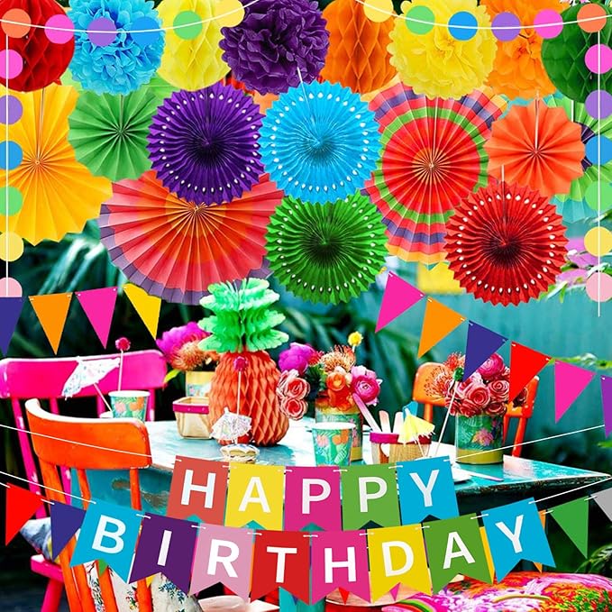 Colorful Birthday Decorations - Image 7