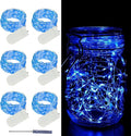 LAMPHOME 6 Pack Fairy Lights Battery Operated String Lights 6.6ft 20 Led Mason by ULL