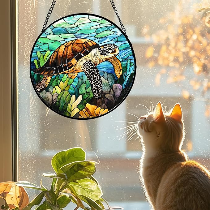 Stained Glass Window Hanging - Image 2