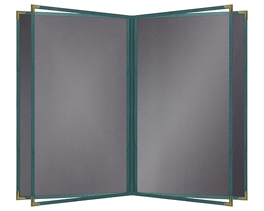 Goodsmart Pajco Style Restaurant Menu Covers – Pack of 10, Side-Loading Menu by Goodsmart