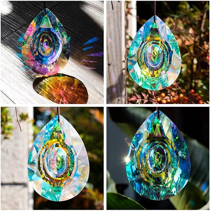 H&D HYALINE & DORA 89mm/3.5in Hanging Chandelier Crystals Prisms - Image 4