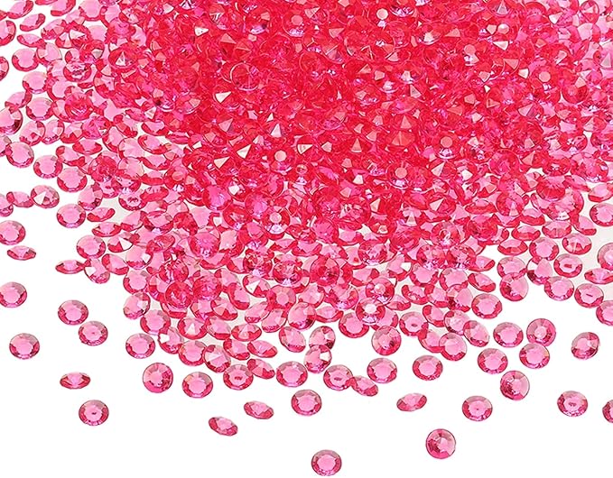 PATIKIL 4000 Pcs Wedding Table Scatter Confetti Crystals 6mm Acrylic Diamonds by PATIKIL