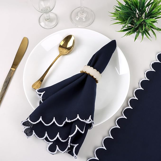 Epoxy Resin Napkin Rings Set of 12 - Image 3