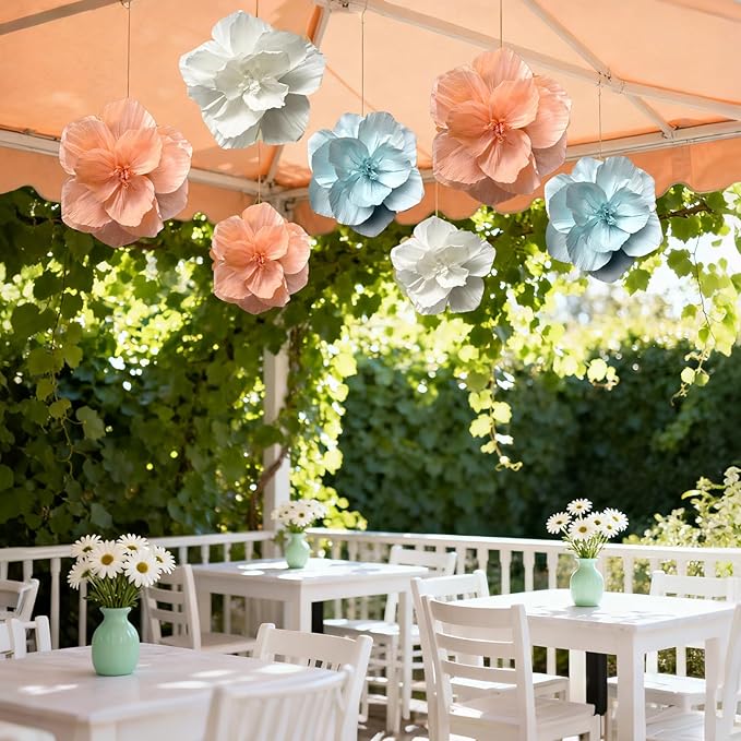 BRT Bearingshui Crepe Paper Flowers Decoration - Image 4
