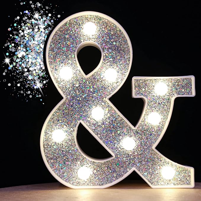 Pooqla Light Up Letters, LED Marquee Letters by Pooqla