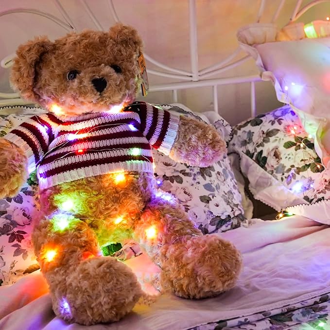 HXWEIYE 6 Pack Multicolor Fairy Lights Battery Operated, 7ft 20LED Mini Fairy - Image 6