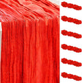 6 Pack Red Cheesecloth Table Runner 35x120 Inch 10Ft Rustic Gauze Cheese Cloth by SuBleer