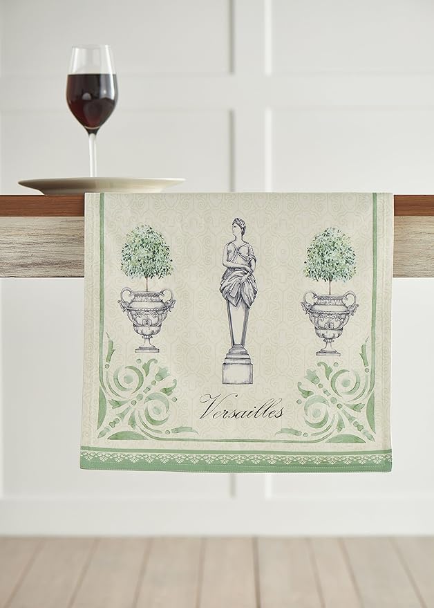 Maison d' Hermine Table Runner 100% Cotton Double Layer Table Runners 108 - Image 9