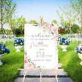 Welcome To Our Wedding Sign, Wedding Decorative Signage, Wedding Memorial Table by Jewelry