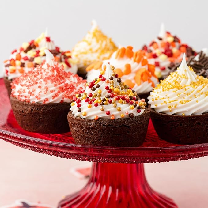 Sweets Indeed Sprinklefetti Fall 6-Cell Sprinkle Jar – 6 Assorted Fall - Image 8