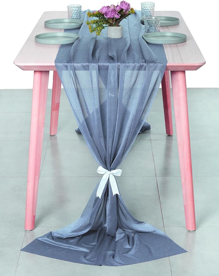 MDS Halloween Chiffon Table Runner - Image 7