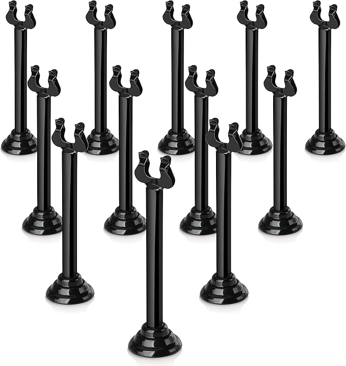 New Star Foodservice 27761 Triton/Ring-Clip Table Number Holder/Number by NewStarFoodservice