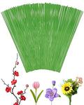 100 PCS FIVEIZERO 18 Gauge LightGreen Floral Wire Stems by FIVEIZERO