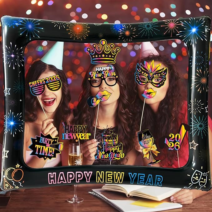 2026 New Year Photo Booth Inflatable Frame Kit - Image 3