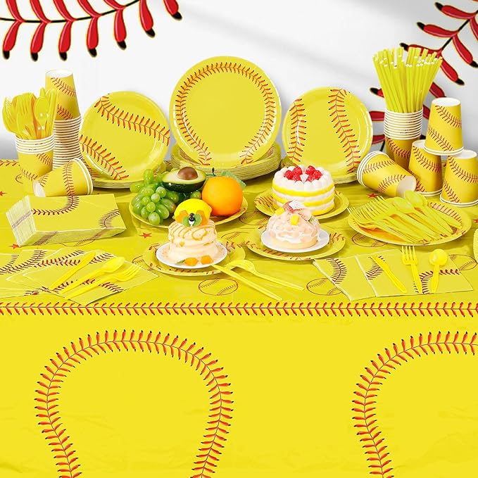 452 Pcs Softball Birthday Party Decorations - Image 5