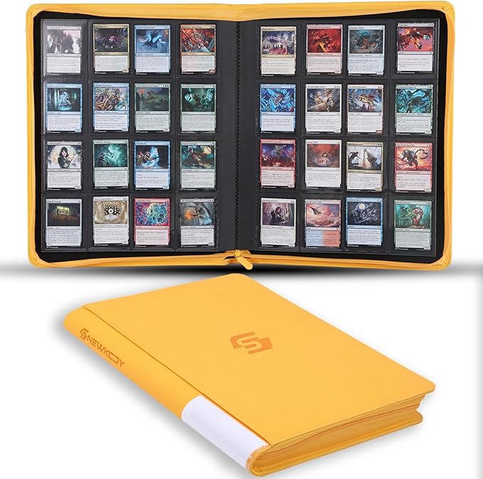 Snekdy premium 1024-pocket trading card binder, 16-pocket cards album, by Unknown