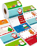 Greingways 500 Christmas Name Tags Stickers by Greingways