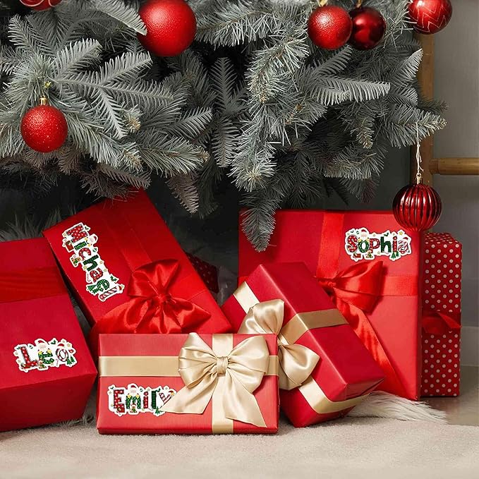 28Pcs Personalized Christmas Gift Tags - Image 6
