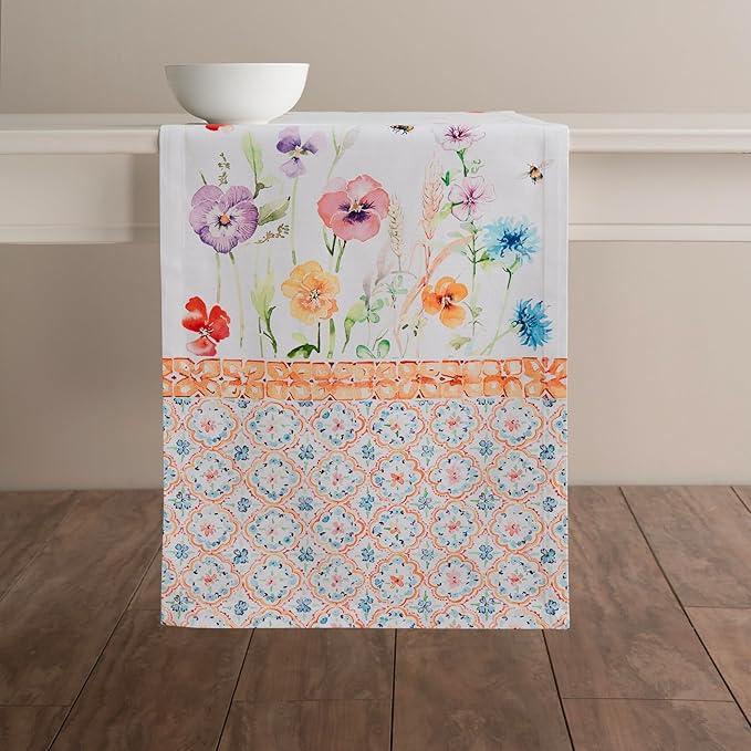 Maison d' Hermine Table Runner 100% Cotton Single Layer Table Runners 72 inches - Image 8