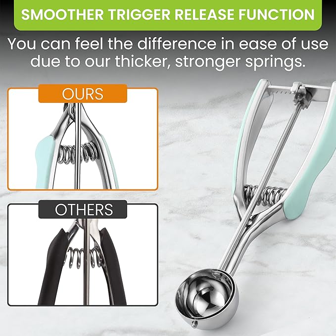 Spring Chef - Mint Small Cookie Scoop - Image 4