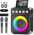 Karaoke Machine with 2 Wireless Mics by PPMIC