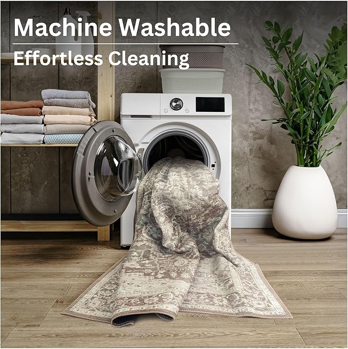 Bloom Rugs Washable Non-Slip 8' x 10' Rug - Image 9