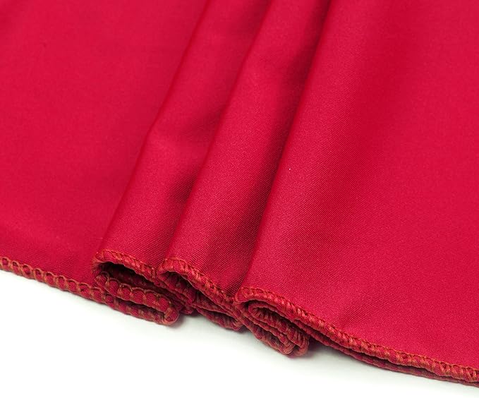 MDS Pack of 25 Spandex Chair Sashes Bows Elastic Stretch Dining Chair Bands - Image 4