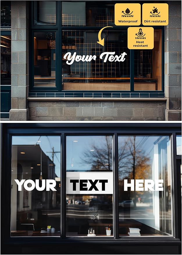 Custom Window Lettering - Image 2