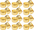 Farmlyn Creek Gold Napkin Ring Set of 12 by FarmlynCreek