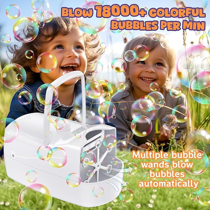 Bubble Machine, Automatic Bubble Blower - Image 2