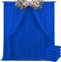 20x10ft Backdrop Curtains for Parties, 4 Panels 5x10ft Photography Backdrop by JKLUMI