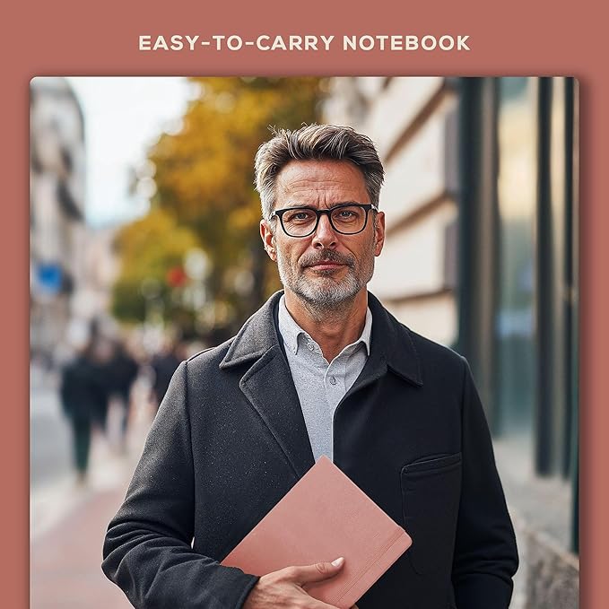 Beechmore Books A4 Sketchbook – 8.5x11 Premium Vegan Leather Bound Large Sketch - Image 6