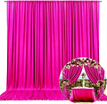 10 x 7 Feet Rose Red Backdrop Curtain by ZEBMOON