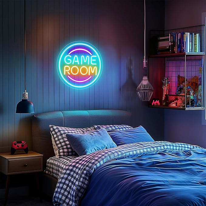 Gamer Neon Sign for Gamer Room Decor, Dimmable Gamer Room Neon Signs for Wall - Image 8