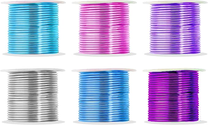 Mandala Crafts 13 Gauge Anodized Aluminum Craft Wire by MandalaCrafts