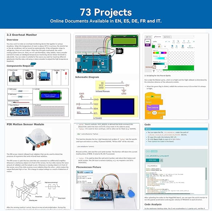SunFounder Project The Most Complete Electronics Starter Kit Compatible - Image 3