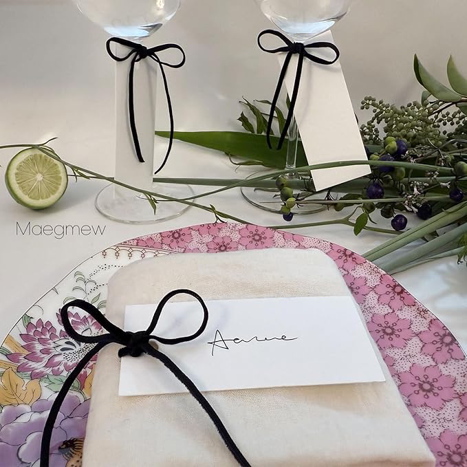 50 Pcs Place Cards for Table Setting -3.94"X1.57" Table Place Cards - Image 6