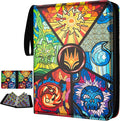9 Pocket Card Binder for MTG/YGO/PTCG/Game Cards, Holds 900 Cards, Premium Card by HOME