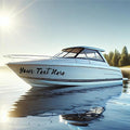 Custom Boat Lettering Decals by ANewDecals