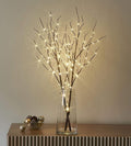 LITBLOOM Lighted Brown Willow Branches 32IN 100 LED by LITBLOOM