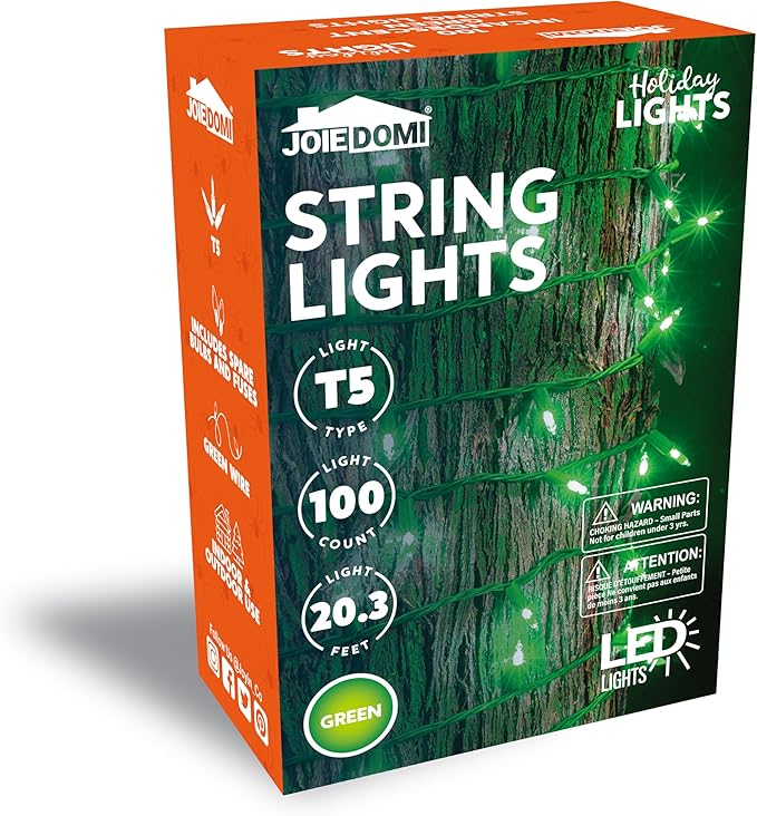 Joiedomi Green Christmas String Lights - Image 7
