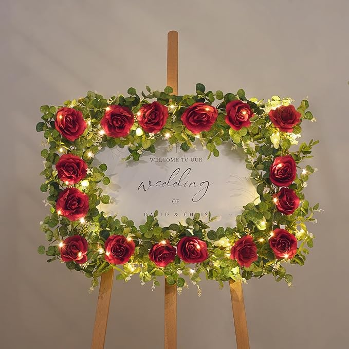 Dolicer 2Pcs 13Ft Artificial Eucalyptus Garlands - Image 5